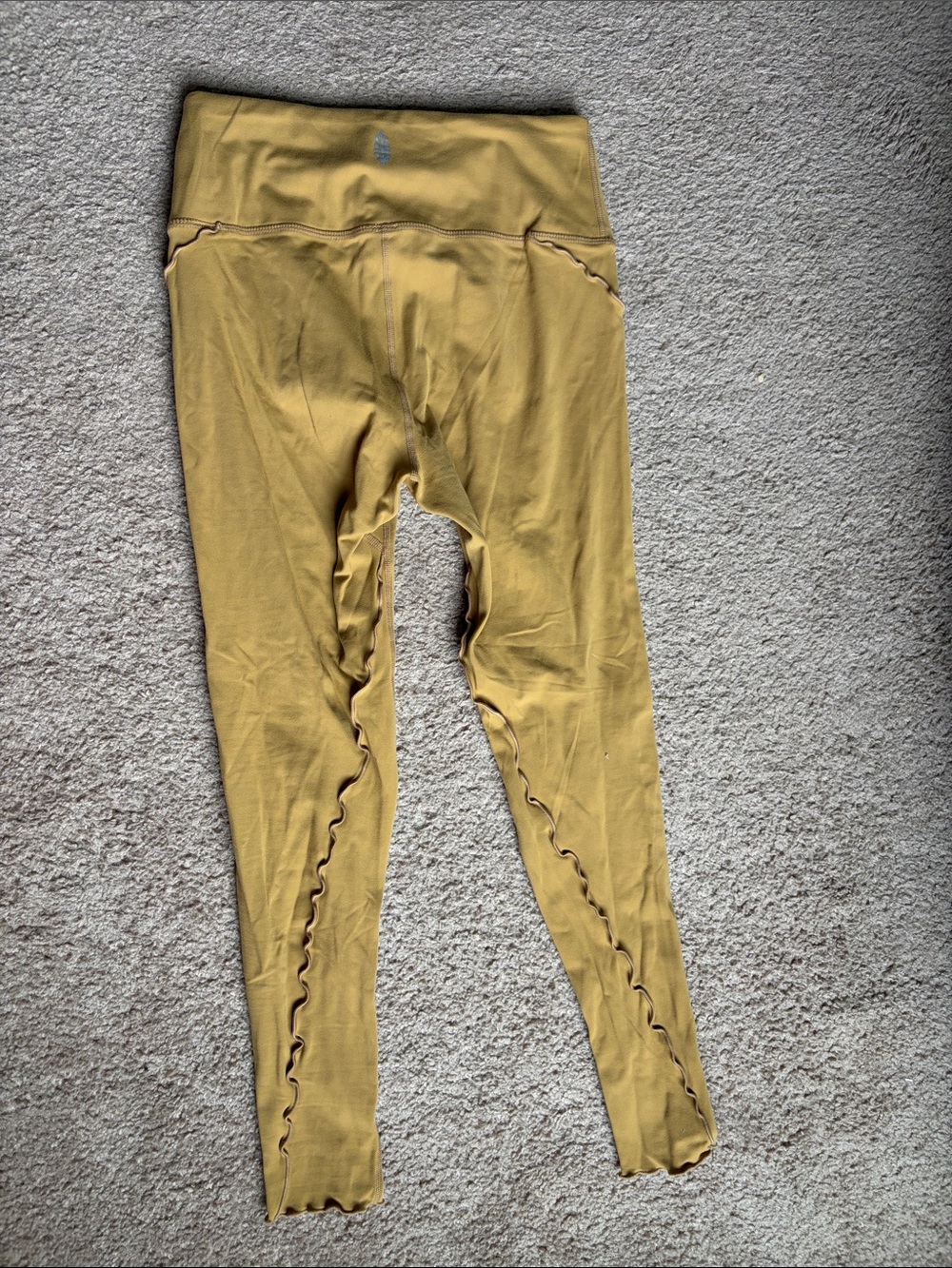 Free People Mustard Leggings - Stretchy